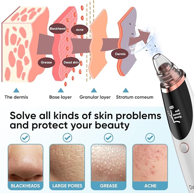 Pistola Limpiadora Facial de Poros