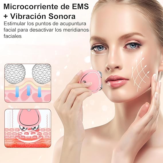 Masajeador Facial Micro Corriente