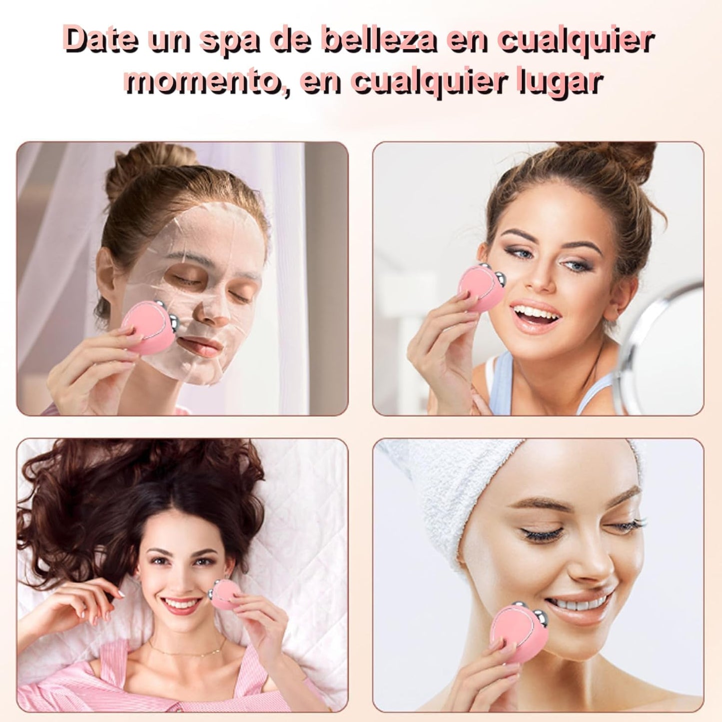 Masajeador Facial Micro Corriente